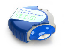 Clean air dry powder inhaler